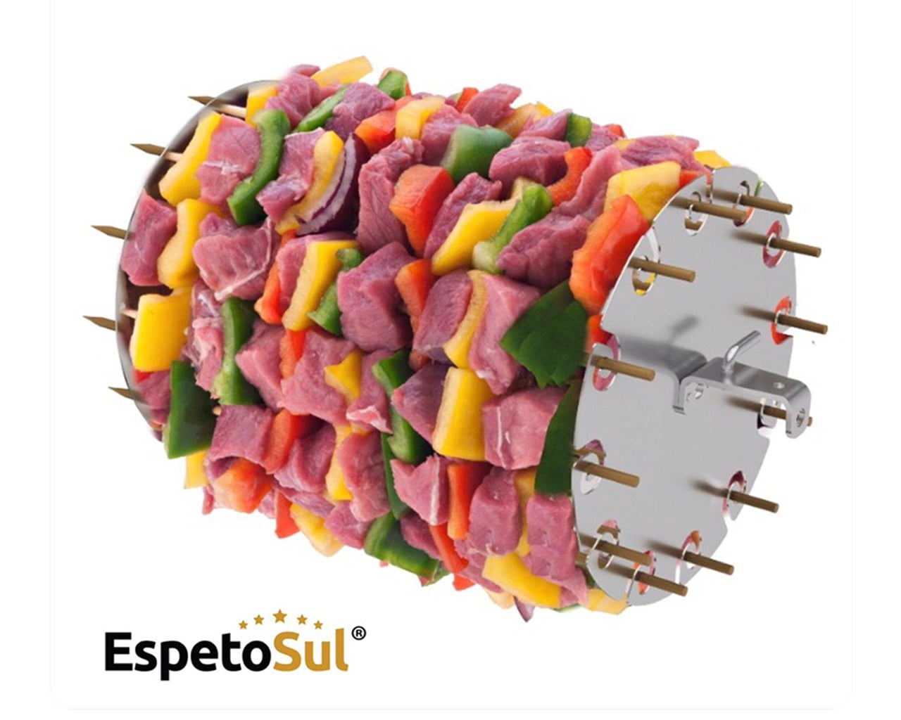 EspetoSul BBQ 12 Kebab Carousel, , hi-res image number null