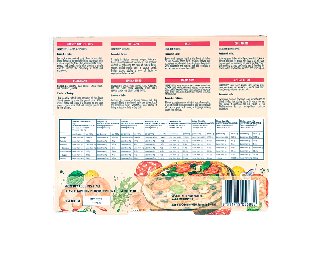 Gourmet Collection Pizza Master Pack, , hi-res image number null
