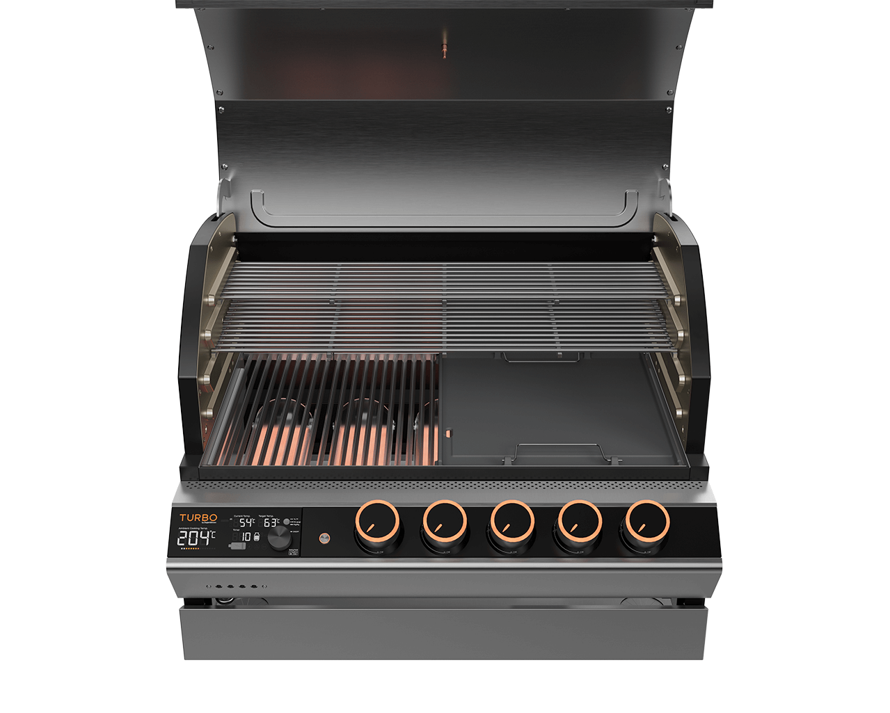 Ziegler & Brown Turbo Elite 5 Burner Build In BBQ (T Series), , hi-res image number null