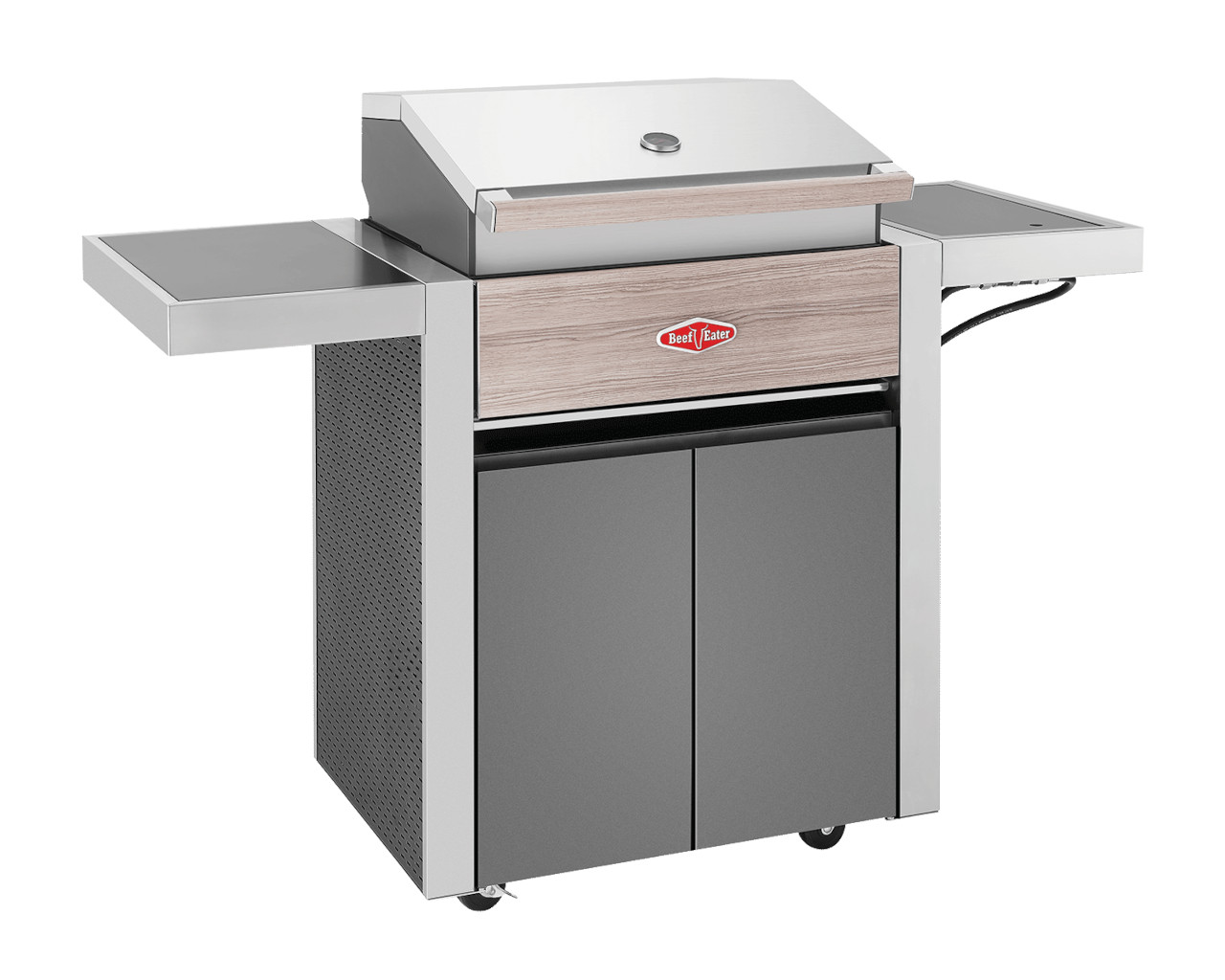 BeefEater 1500 Series - 3 Burner BBQ With Side Burner, , hi-res image number null