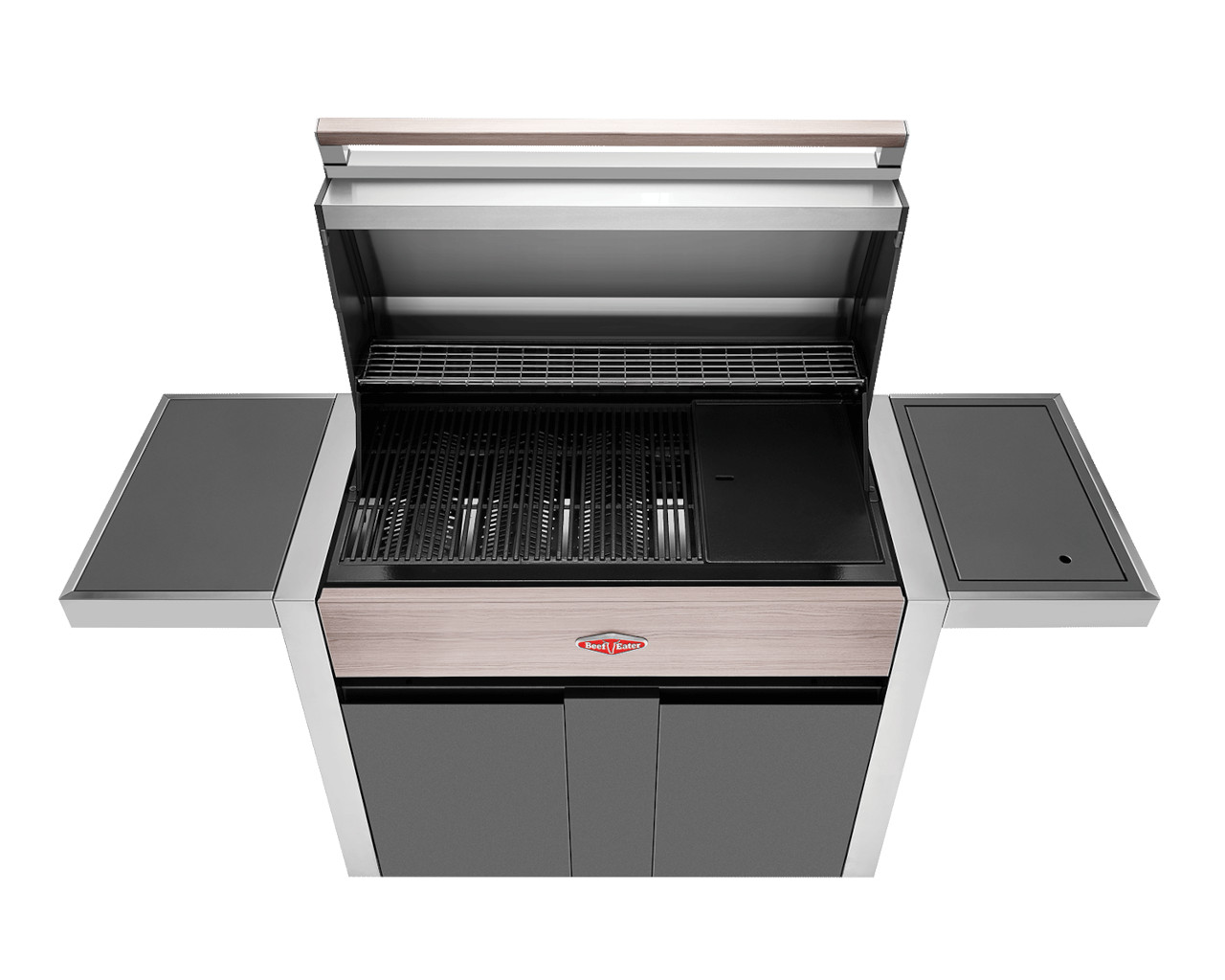 BeefEater 1500 Series - 4 Burner BBQ With Side Burner, , hi-res image number null