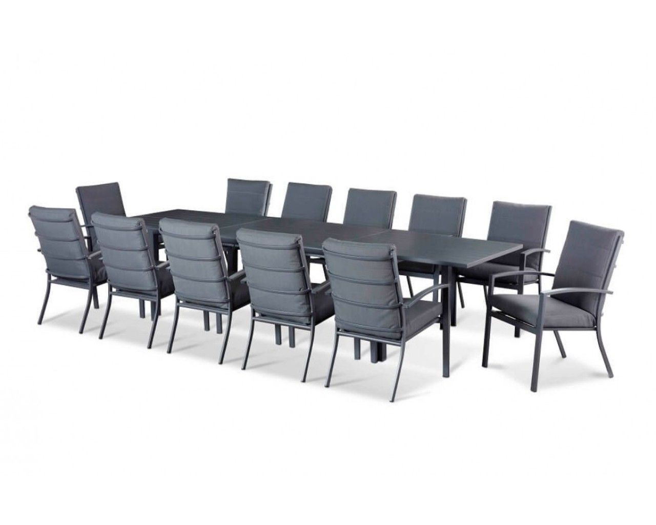 Jette 13 Piece Dining (Gunmetal Grey), , hi-res image number null