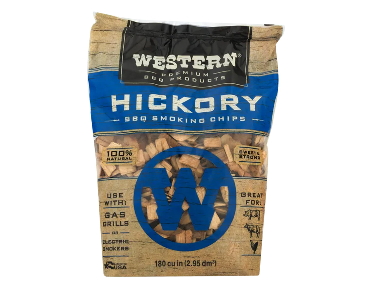 Western Premium Smoking Wood Chips, , hi-res image number null