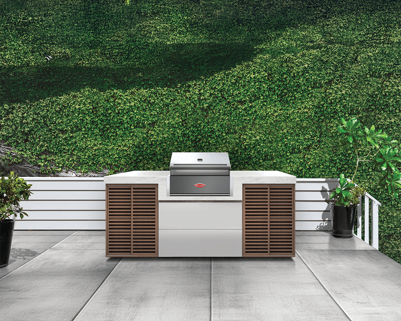 BeefEater 1700 Series - 4 Burner Build-In BBQ, , hi-res image number null