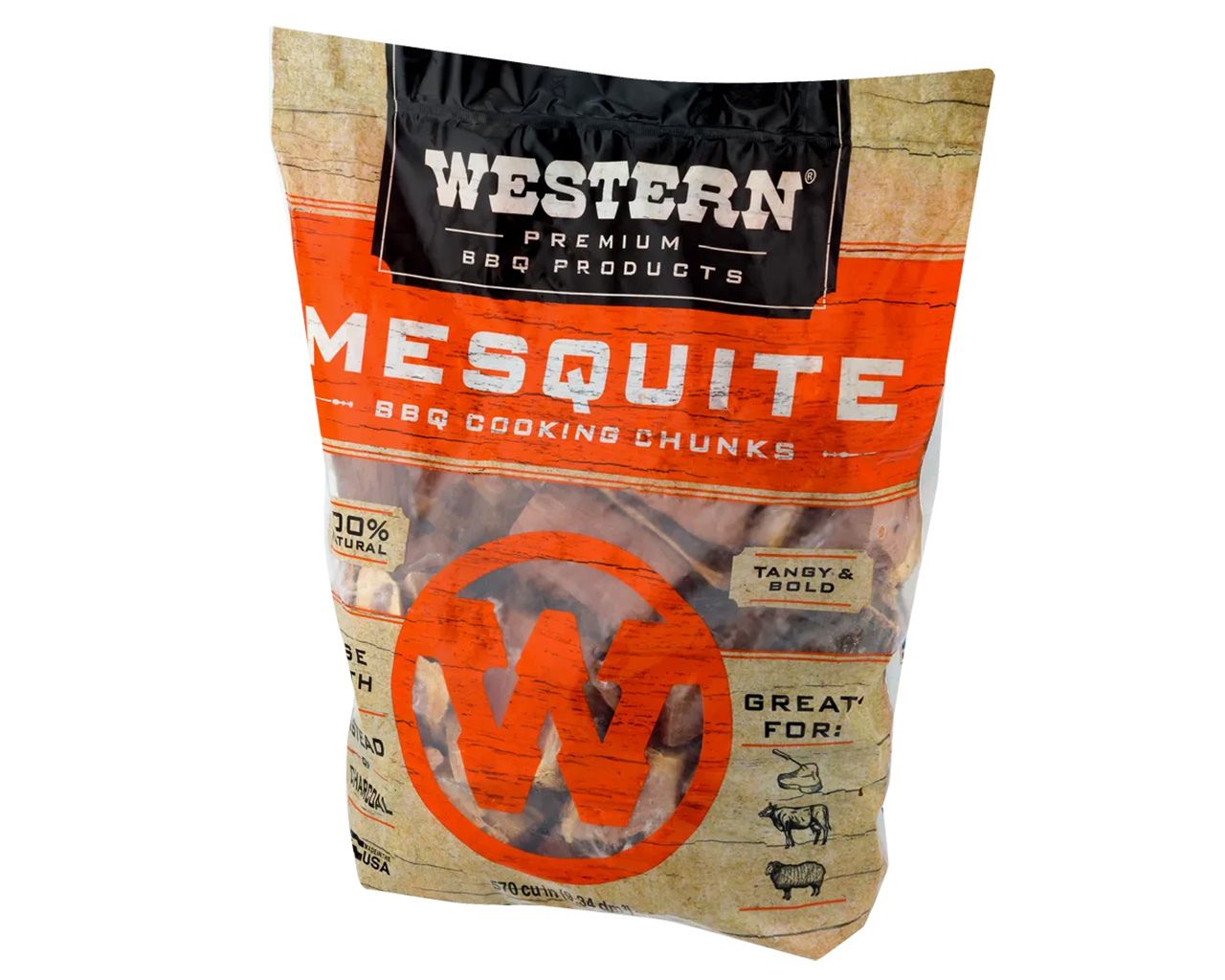 Western Premium Smoking Wood Chunks - Mesquite, , hi-res image number null