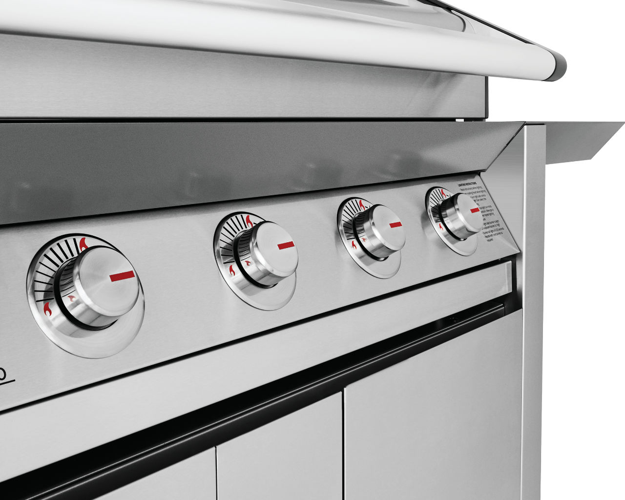 BeefEater 1600 Series - 5 Burner Stainless Steel BBQ With Side Burner (Silver), , hi-res image number null