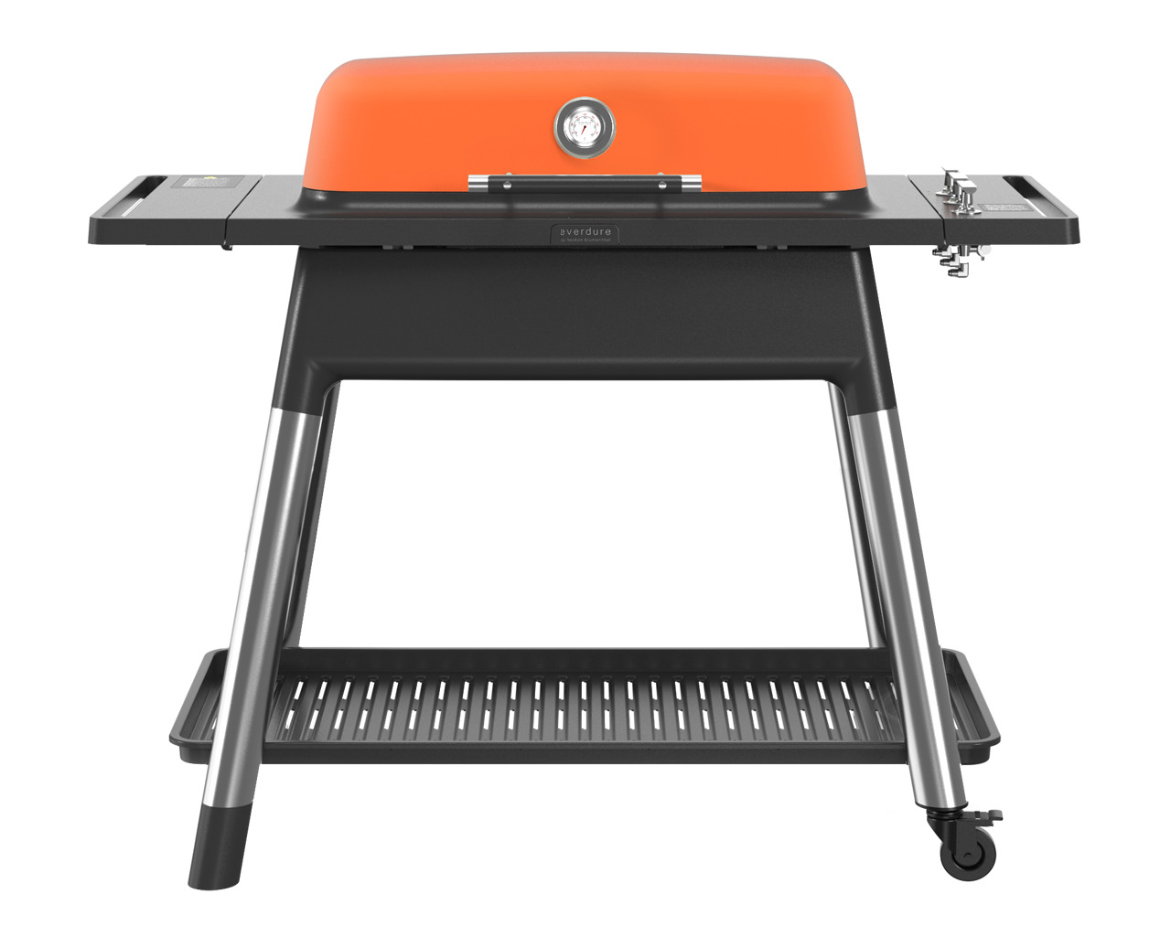 Everdure by Heston Blumenthal FURNACE 3 Burner BBQ with Stand (Matte Orange), Matte Orange, hi-res image number null