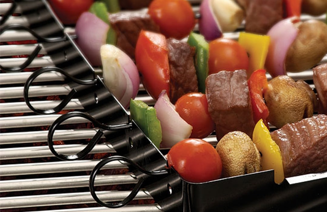 Pro Grill Kebab Rack and Skewers, , hi-res image number null