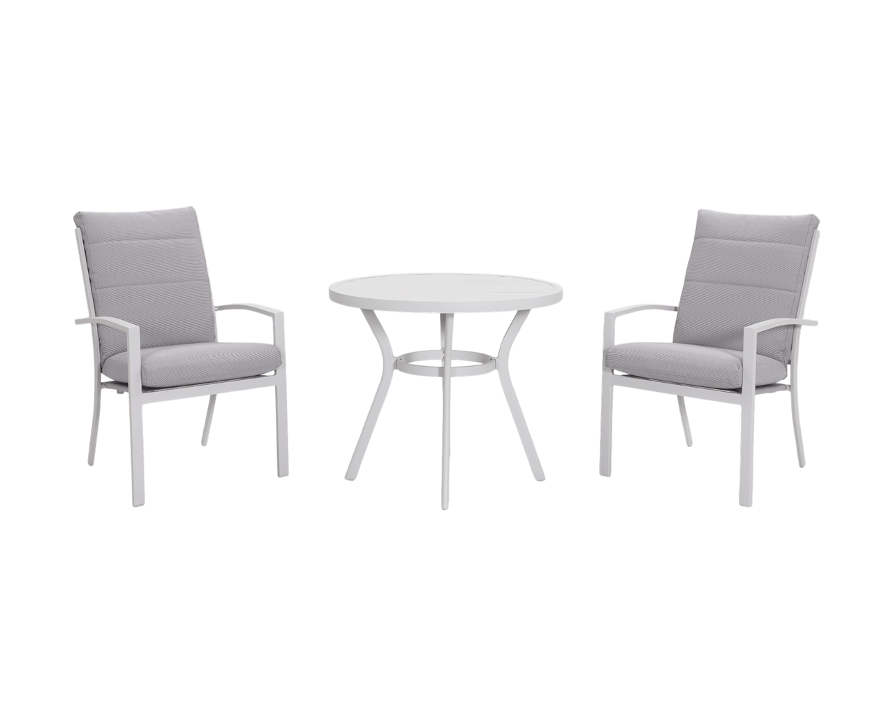 Jette 2 Seater Dining Bundle - Bone, Bone, hi-res image number null