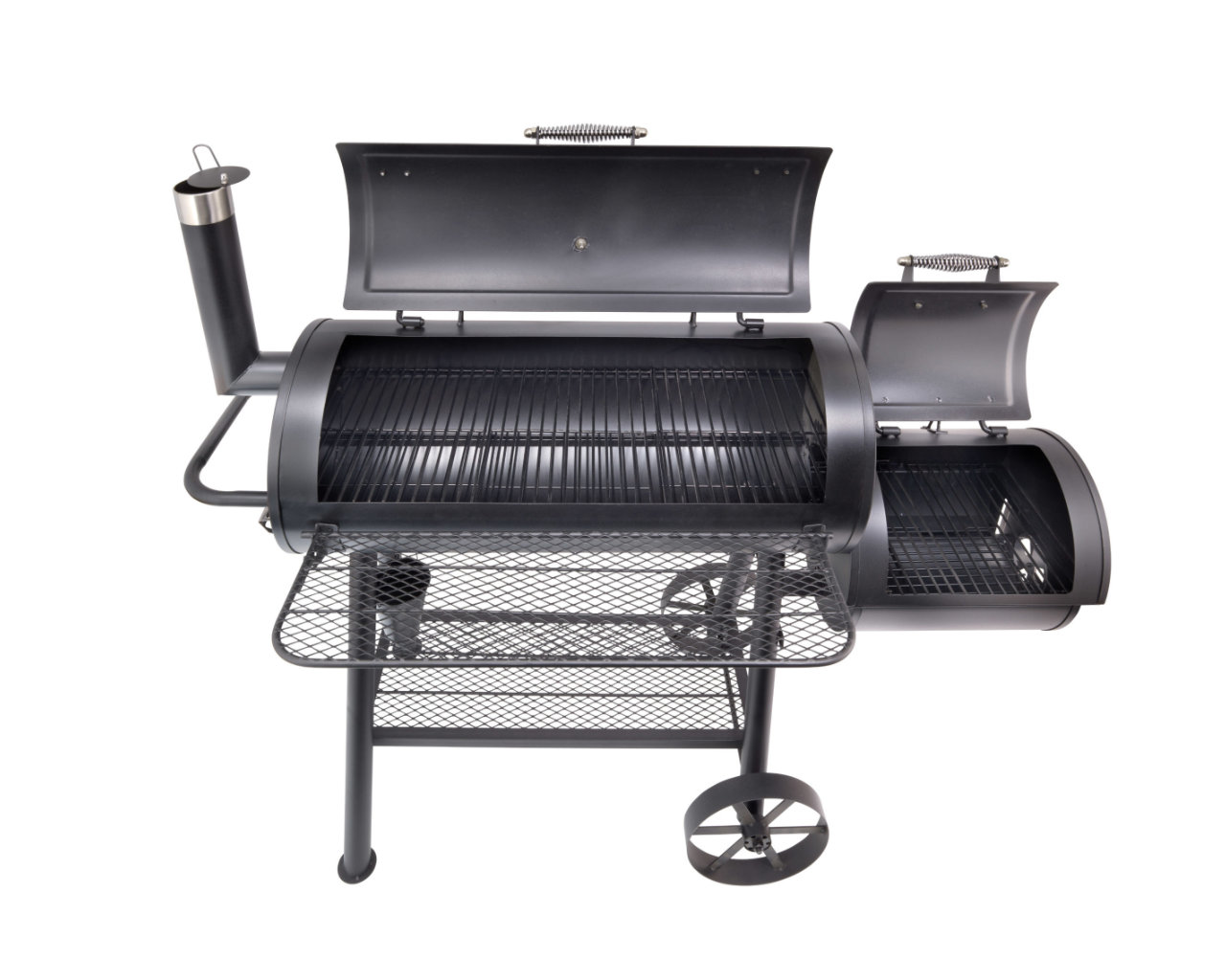 Hark Hickory Pit Offset Smoker, , hi-res image number null