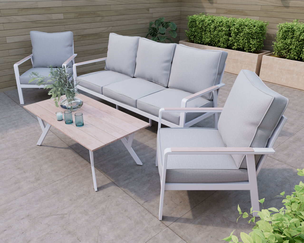 Airlie 4 Piece Lounge Setting, , hi-res image number null