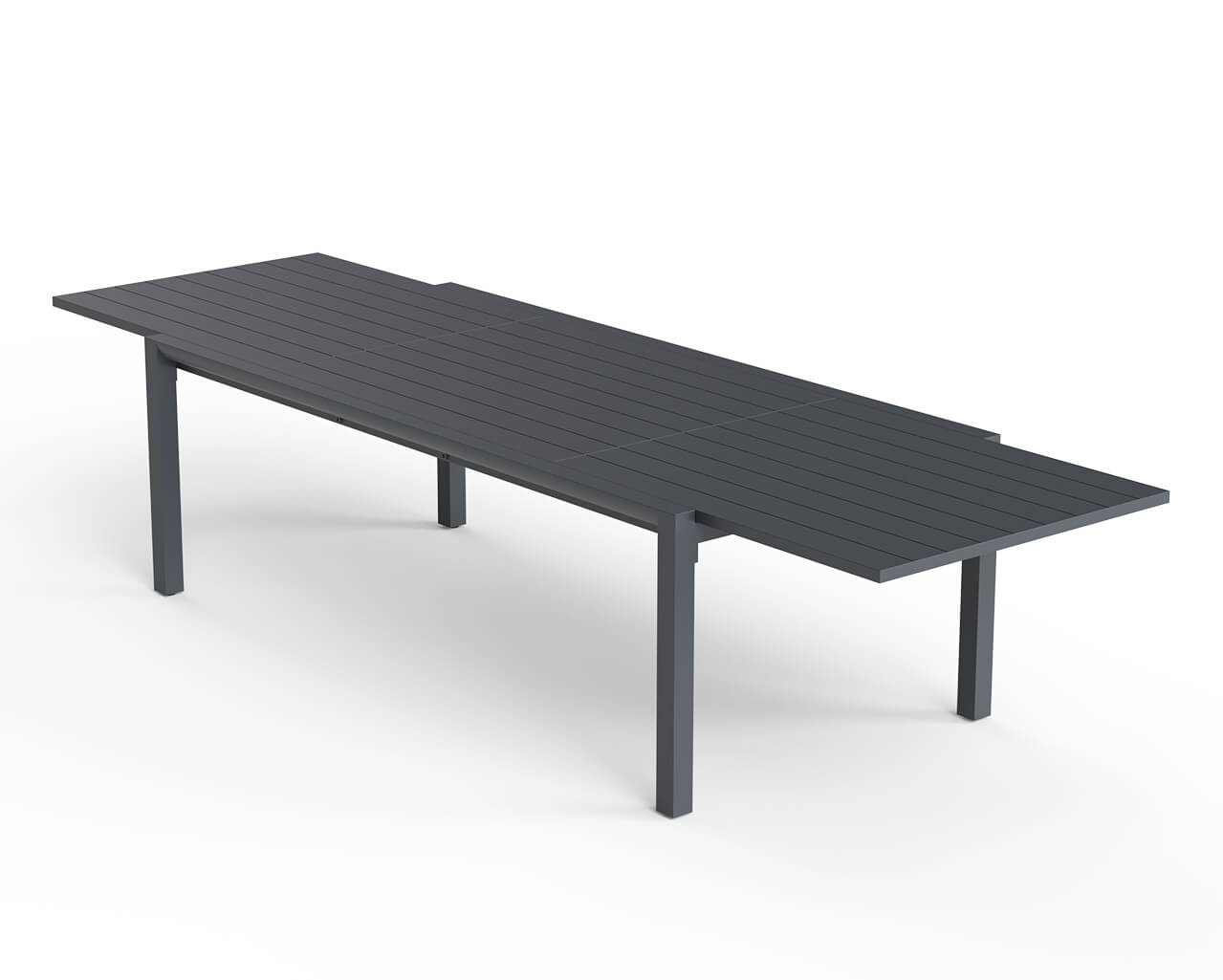 Frankie-Jette 13 Piece Extension Dining Setting - Gunmetal Grey, , hi-res image number null