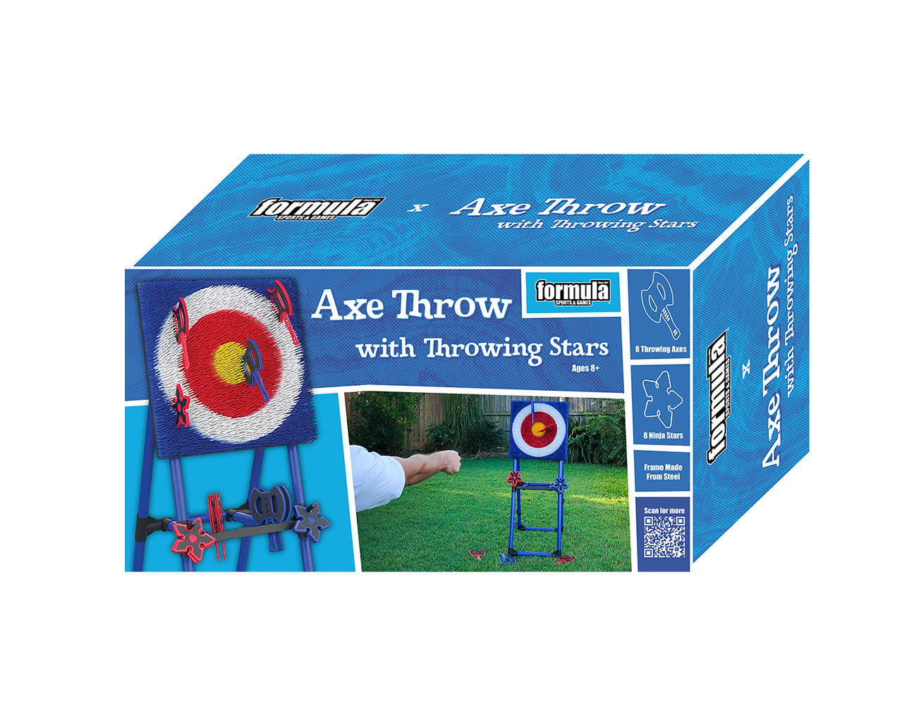 Axe Throwing with Throwing Stars, , hi-res image number null