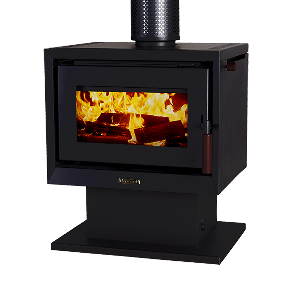 Norseman Legend MKII Freestanding Wood Heater - Metallic Black, , hi-res image number null