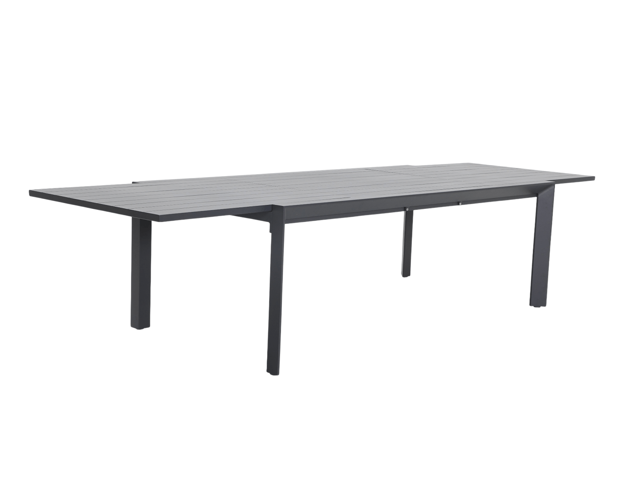 Jette 12 Seater Extension Dining Setting Bundle - Gunmetal Grey, Gunmetal Grey, hi-res image number null