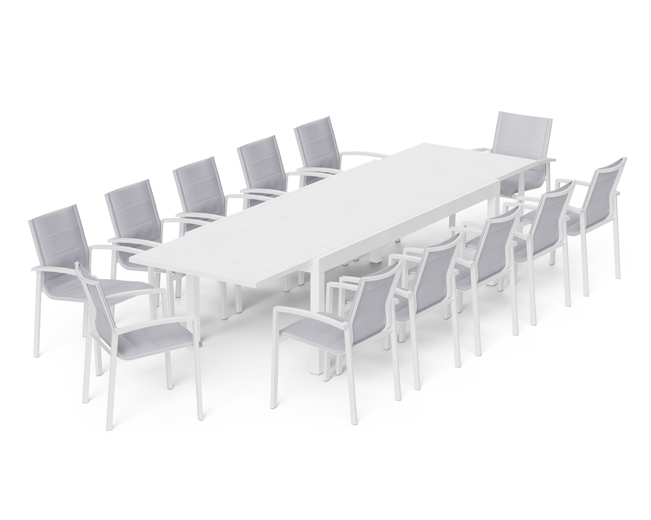 Boston-Sinta 13-Piece Extension Dining Setting, , hi-res image number null