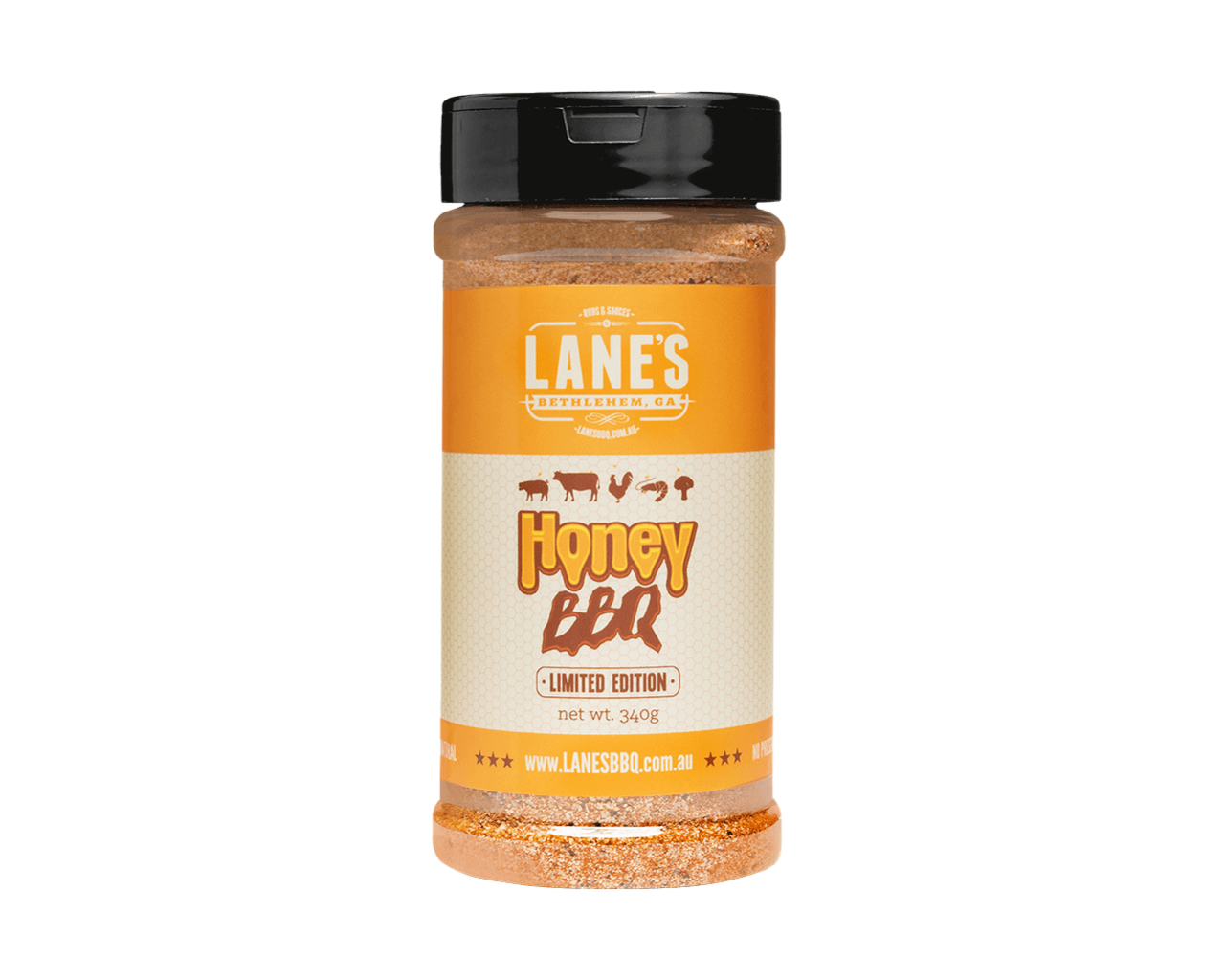 Lane's BBQ - Honey BBQ Rub - 340g, , hi-res image number null