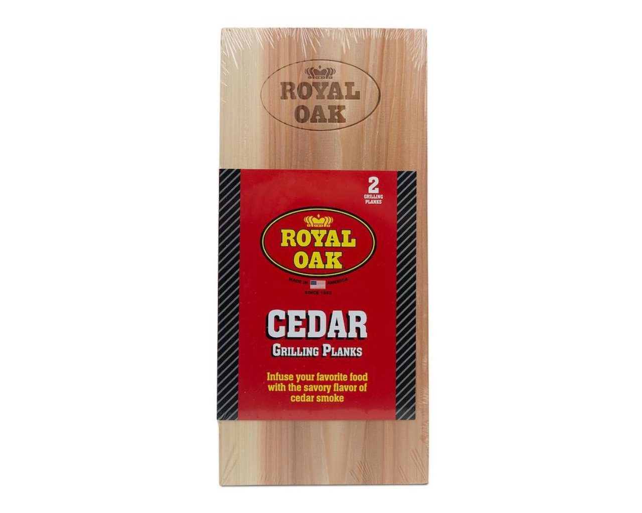 Buy Royal Oak Cedar Grilling Planks 2pk at Barbeques Galore.
