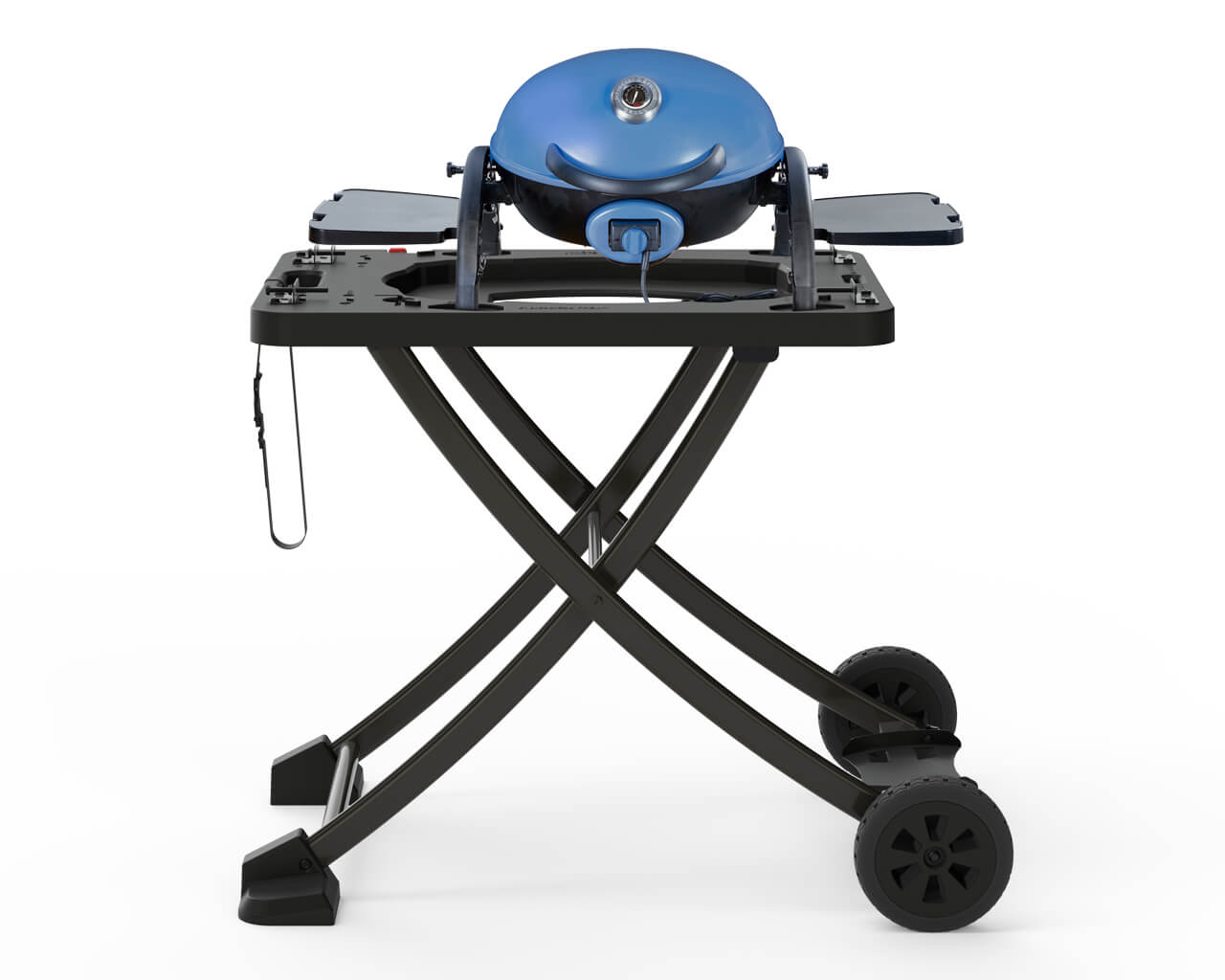 Ziggy Single Burner Electric Grill BBQ Plus Folding Cart Bundle, , hi-res image number null