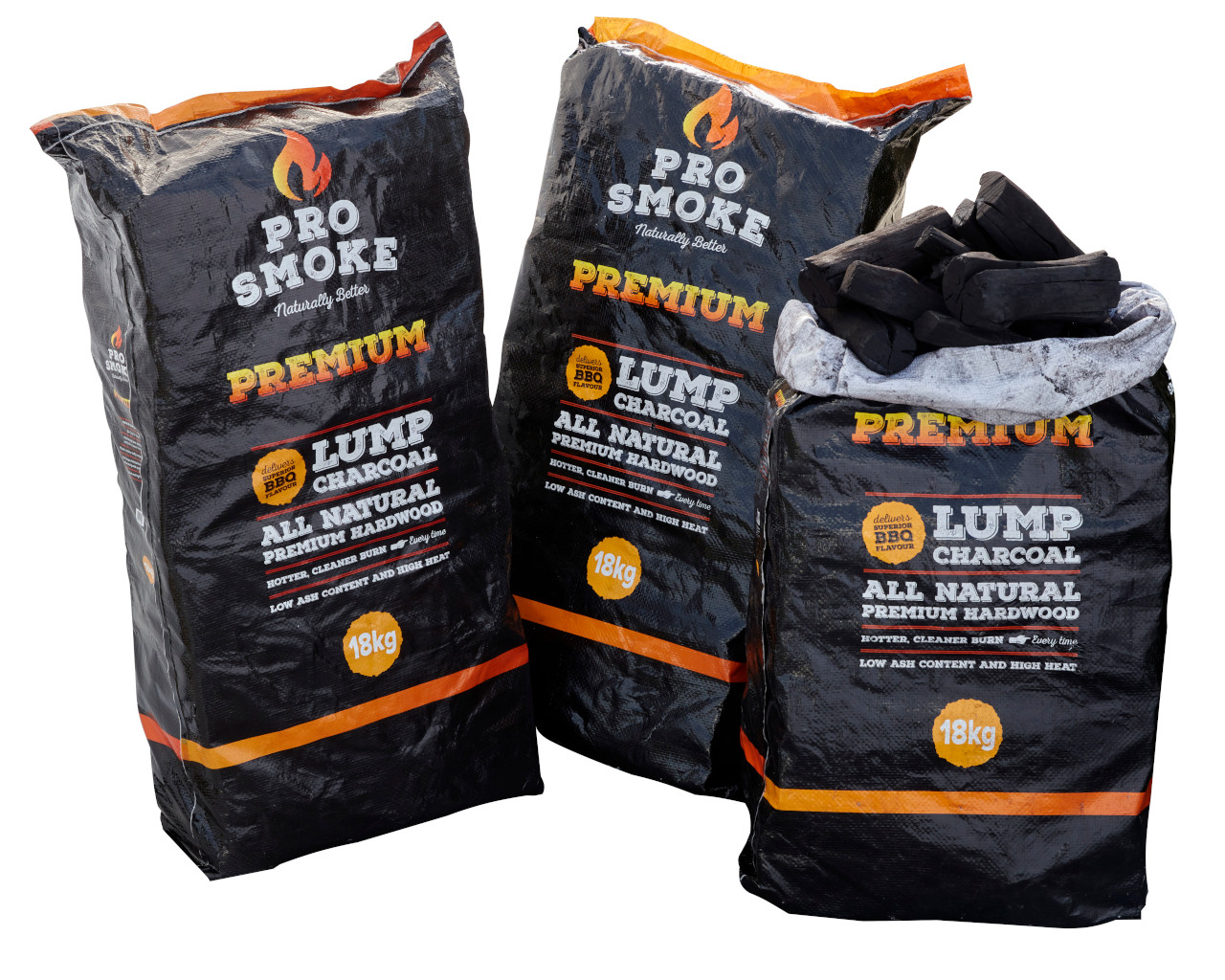 Pro Smoke Premium Hardwood Lump Charcoal, , hi-res image number null