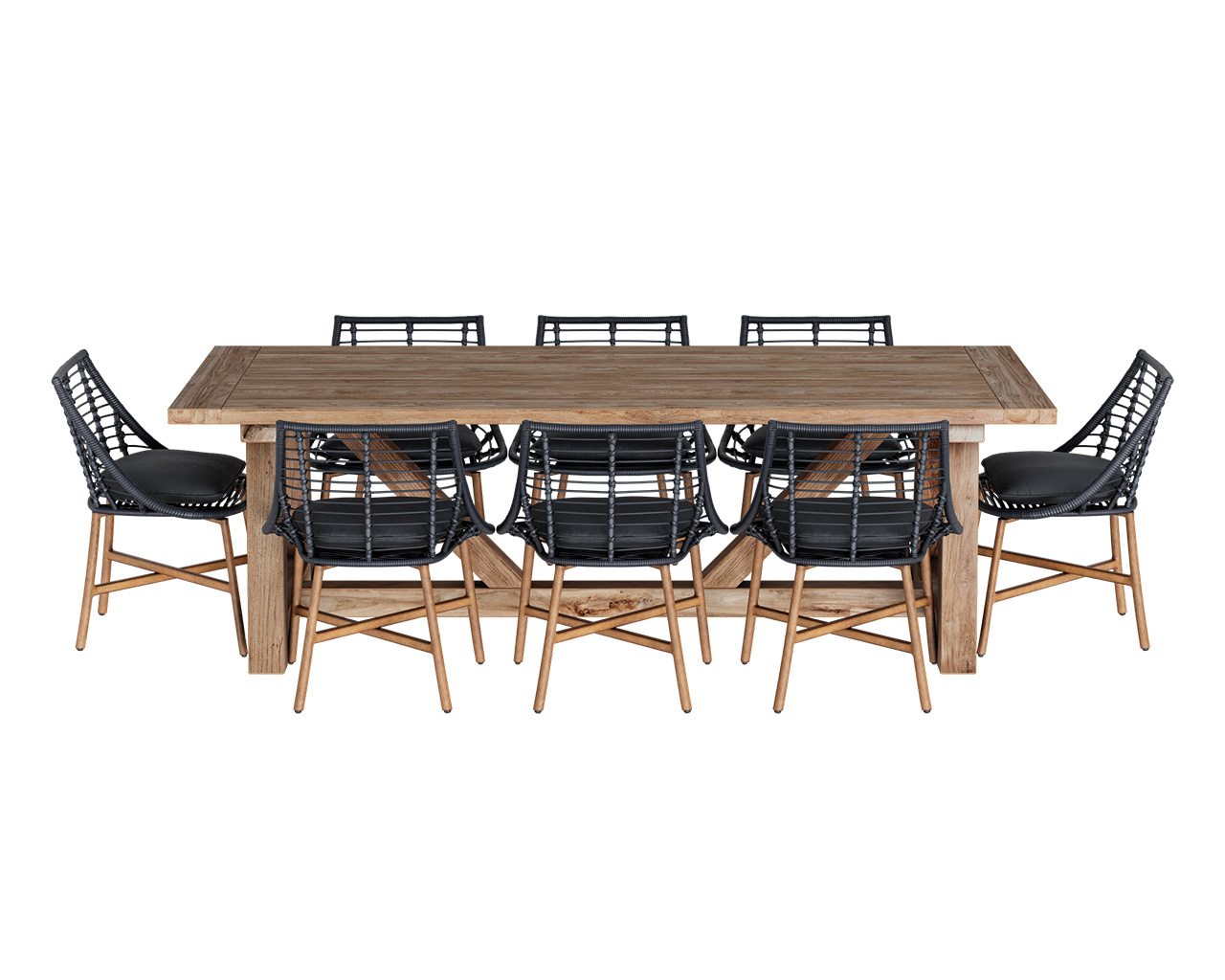 Berlin-New Holland 9 Piece Dining Setting, , hi-res image number null