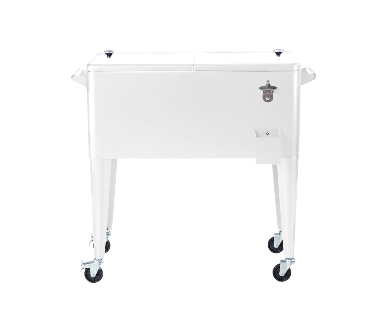 Retro Cooler Roller 76L White, White, hi-res image number null