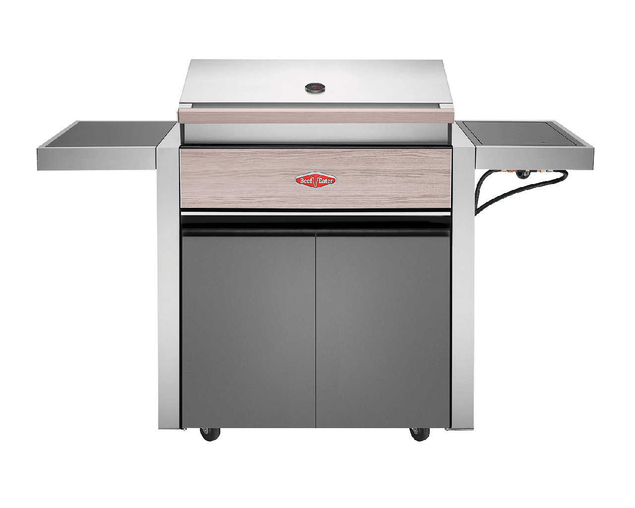 BeefEater 1500 Series - 4 Burner BBQ With Side Burner, , hi-res image number null