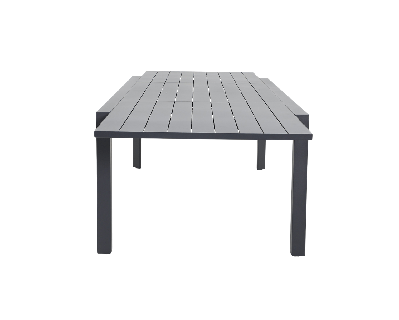 Jette 12 Seater Extension Dining Setting Bundle - Gunmetal Grey, Gunmetal Grey, hi-res image number null