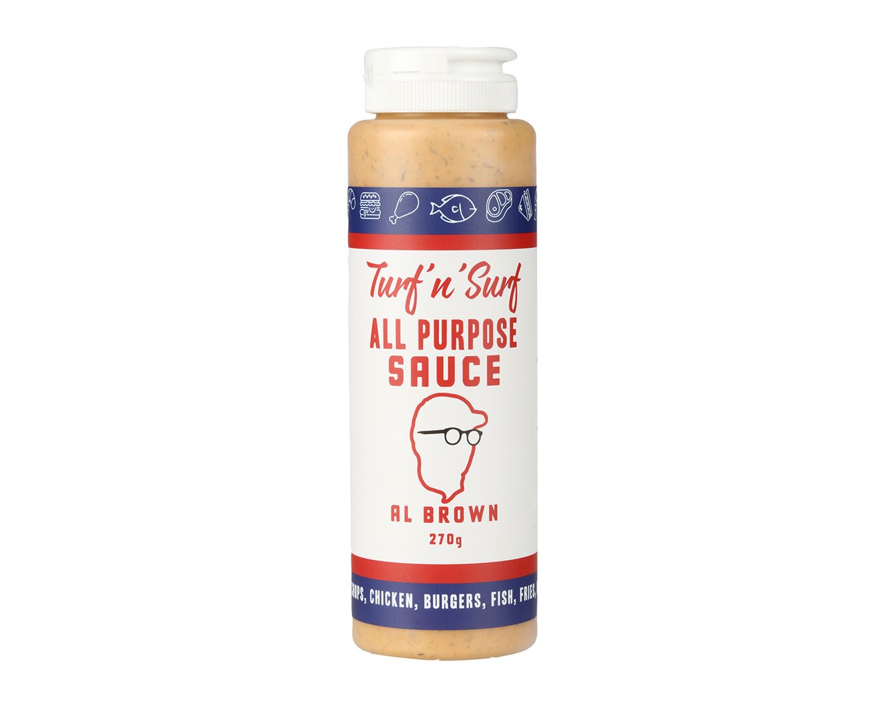 Al Brown Turf & Surf All Purpose Sauce 270G, , hi-res image number null