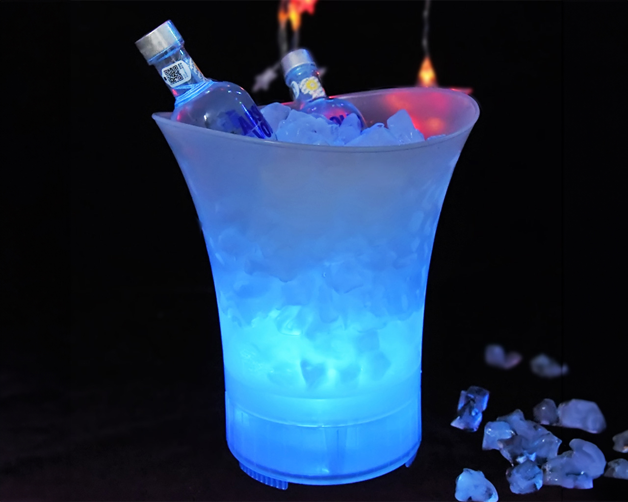 Buy LumiFX 5L LED Ice Bucket with Bluetooth Speaker at Barbeques Galore.