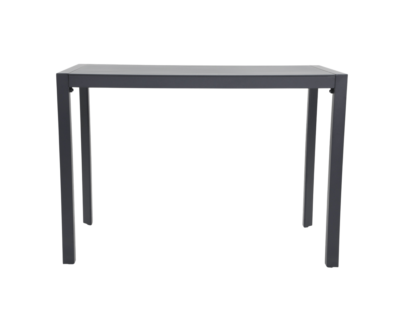 Jette Bar Table 145cm (Gunmetal Grey), Gunmetal Grey, hi-res image number null