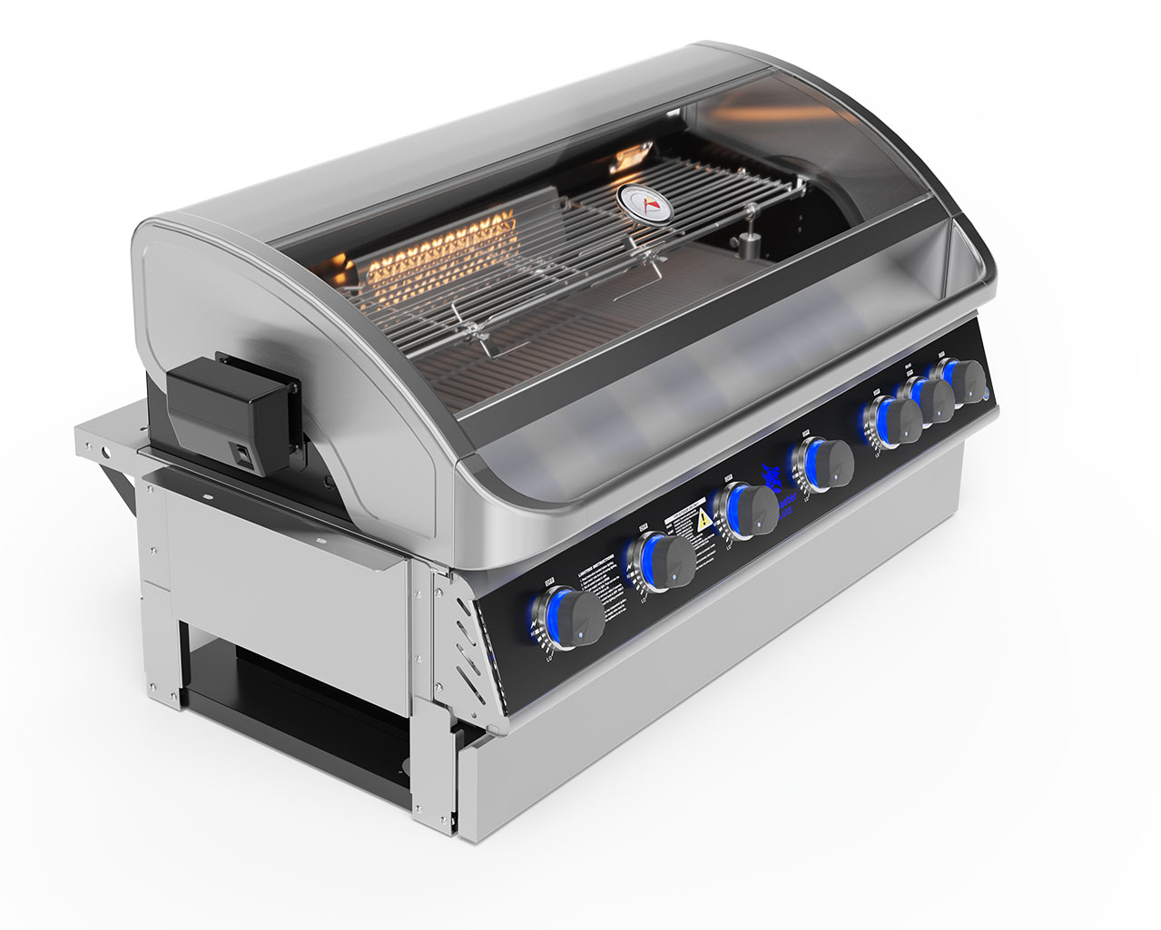 Deluxe Beefmaster T-Series 6 Burner Build-In BBQ, , hi-res image number null