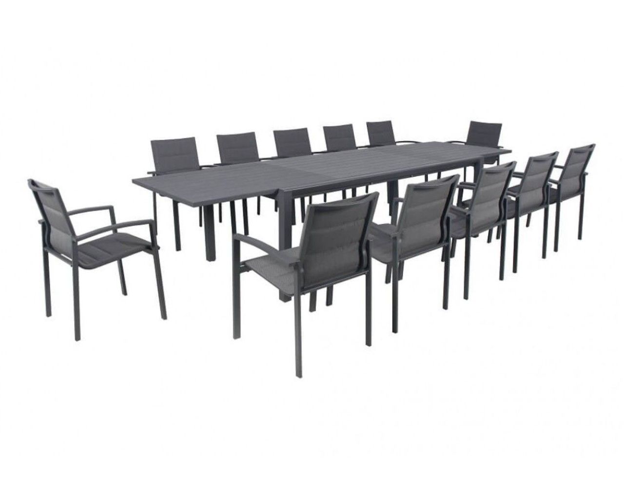 Boston-Jette 13 Piece Dining (Gunmetal Grey), Gunmetal Grey, hi-res image number null