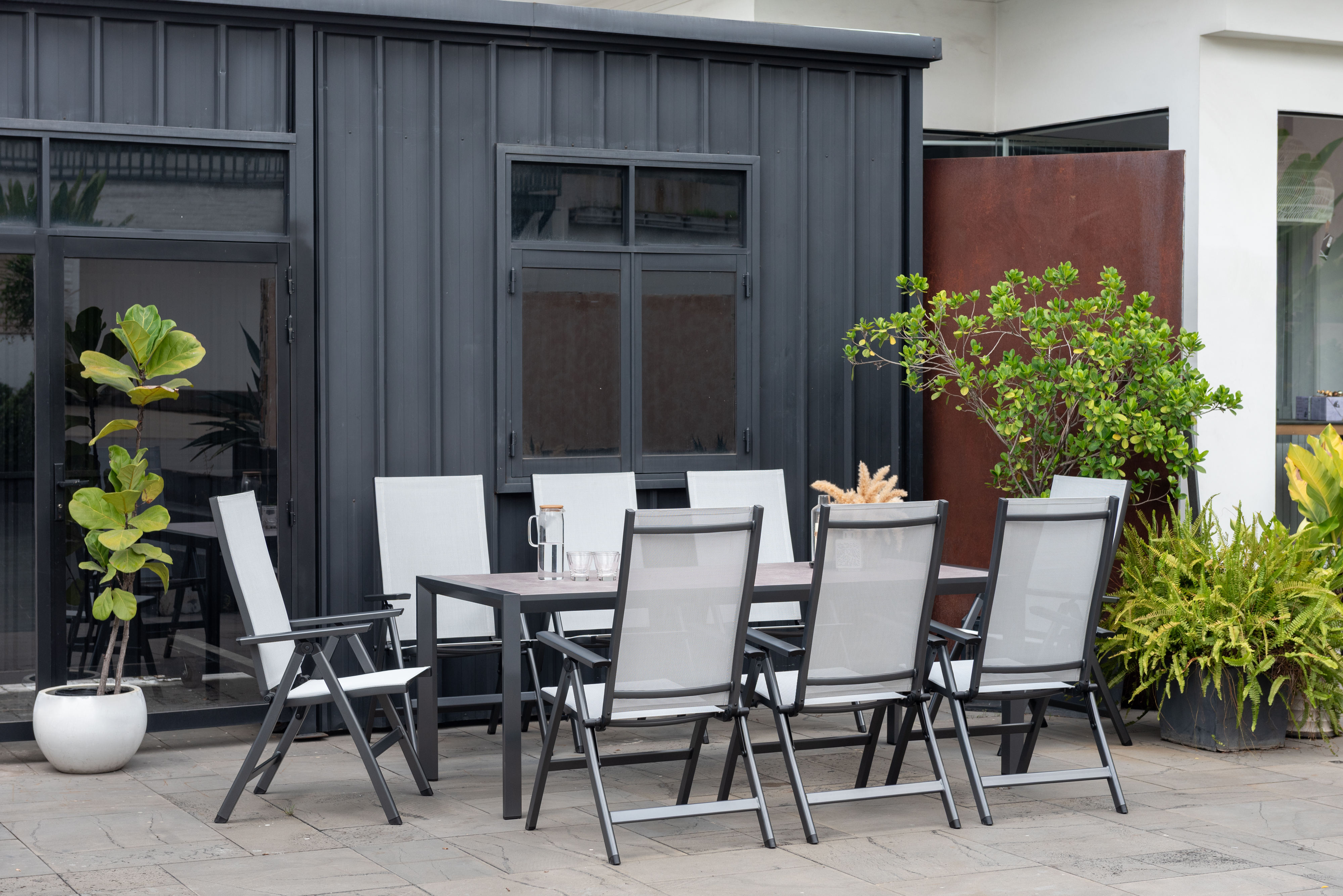 Frankie-Eden 9 Piece Dining Setting, , hi-res image number null