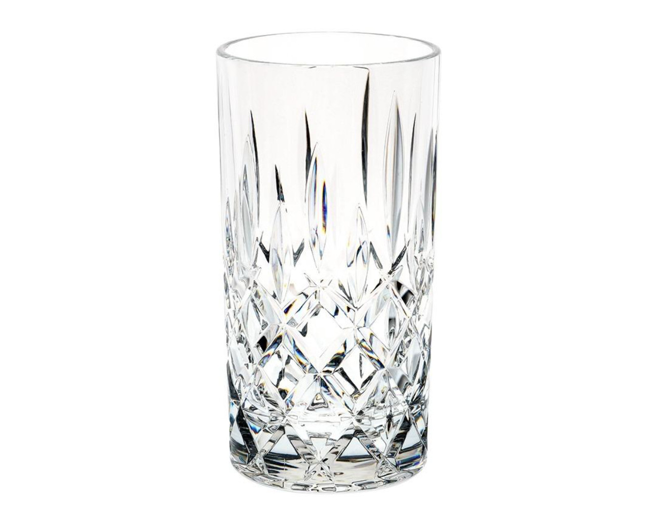 D-Still Unbreakable Polycarbonate Diamond Cut Highball Glass 415ml - 4 Pack, , hi-res image number null