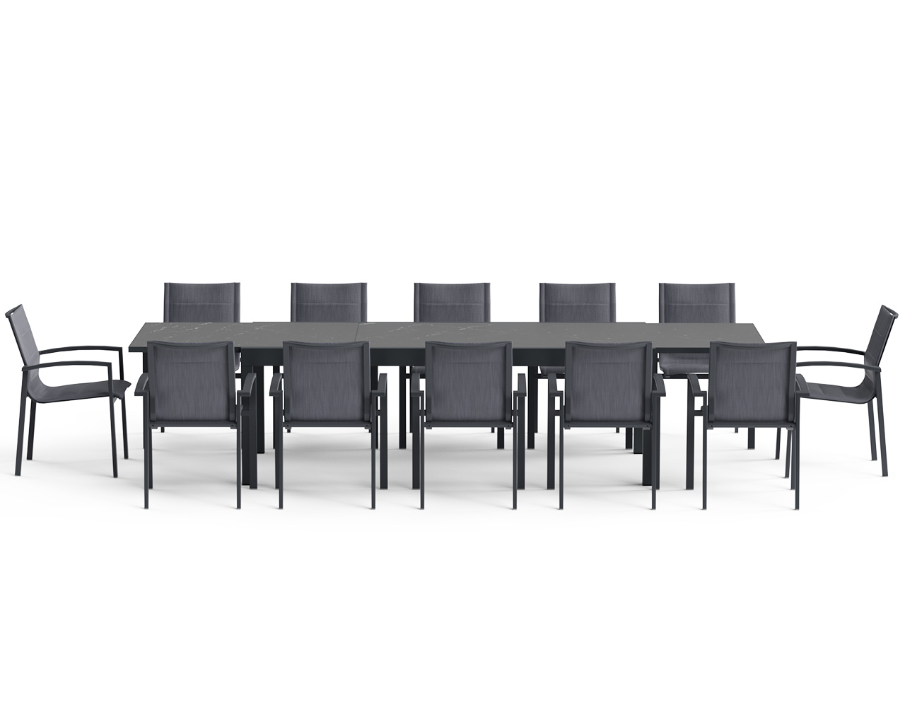 Boston-Sinta 13-Piece Extension Dining Setting, , hi-res image number null