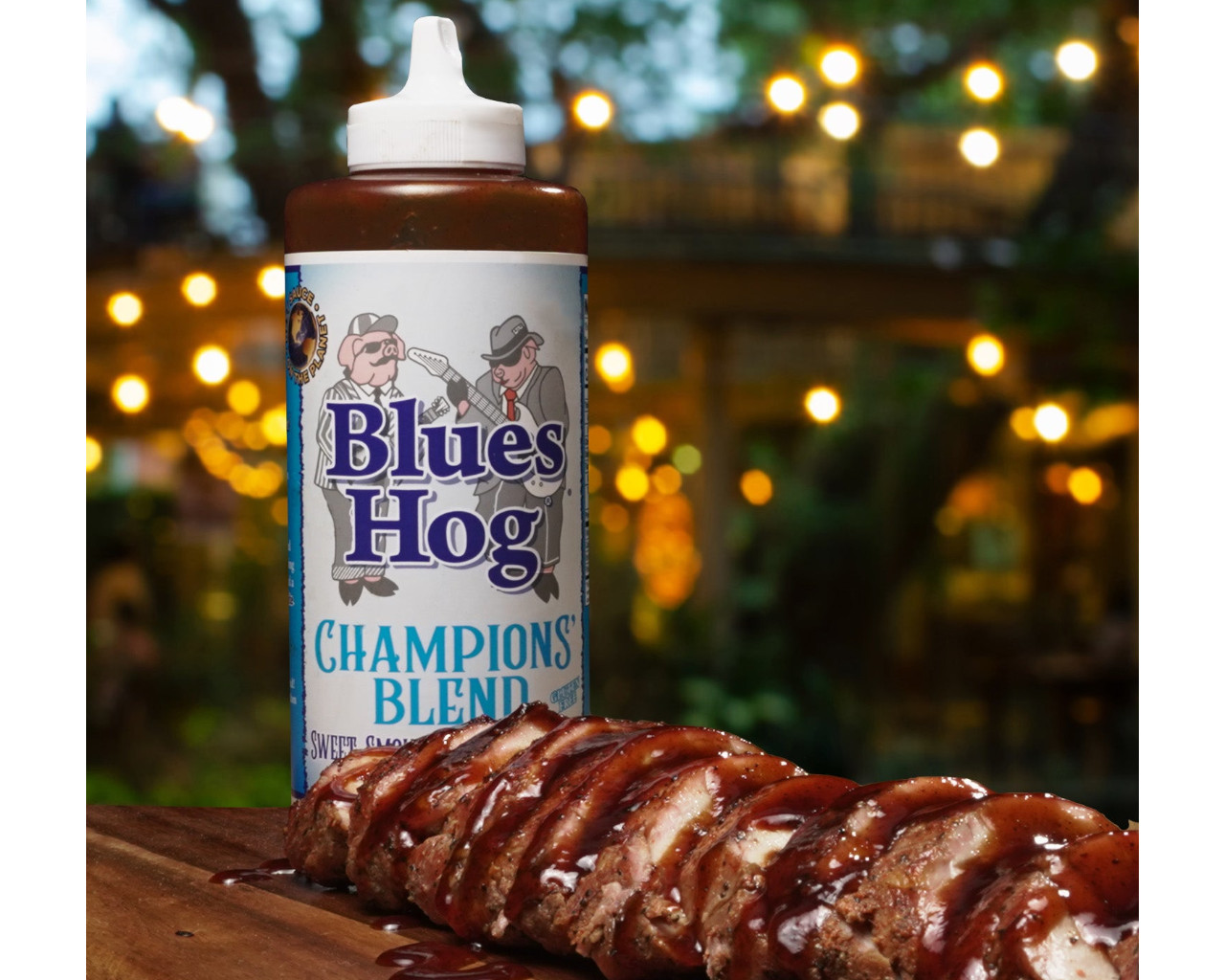 Blues Hog Champions' Blend BBQ Sauce Squeeze Bottle, , hi-res image number null