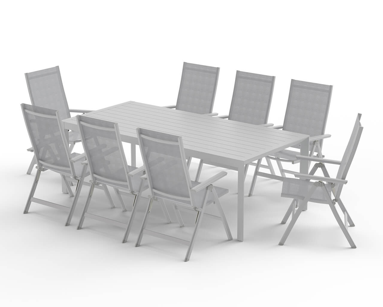 Frankie-Jette 9 Piece Dining Setting - Bone, , hi-res image number null