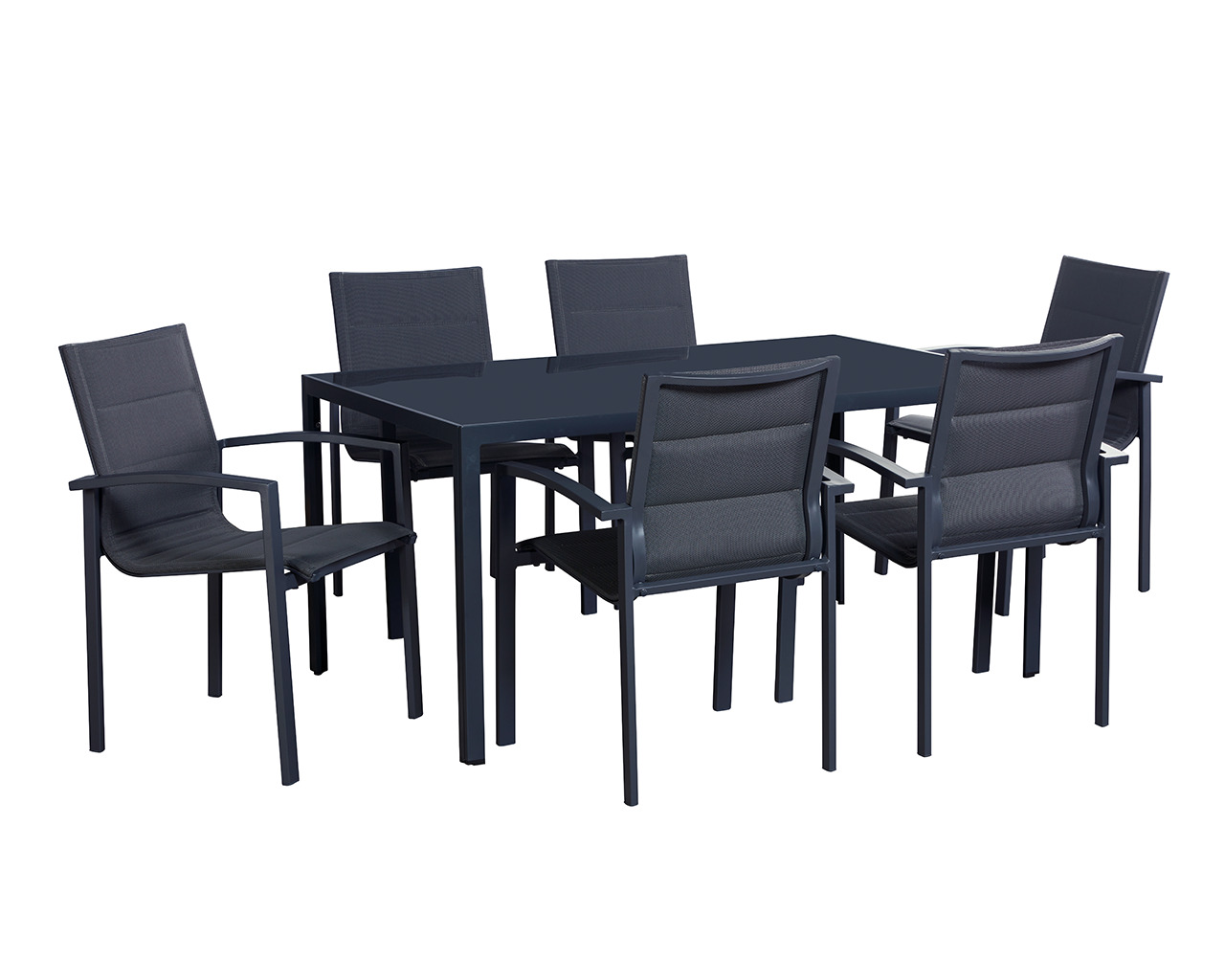 Malmo 7 Piece Mixer Dining Setting, , hi-res image number null