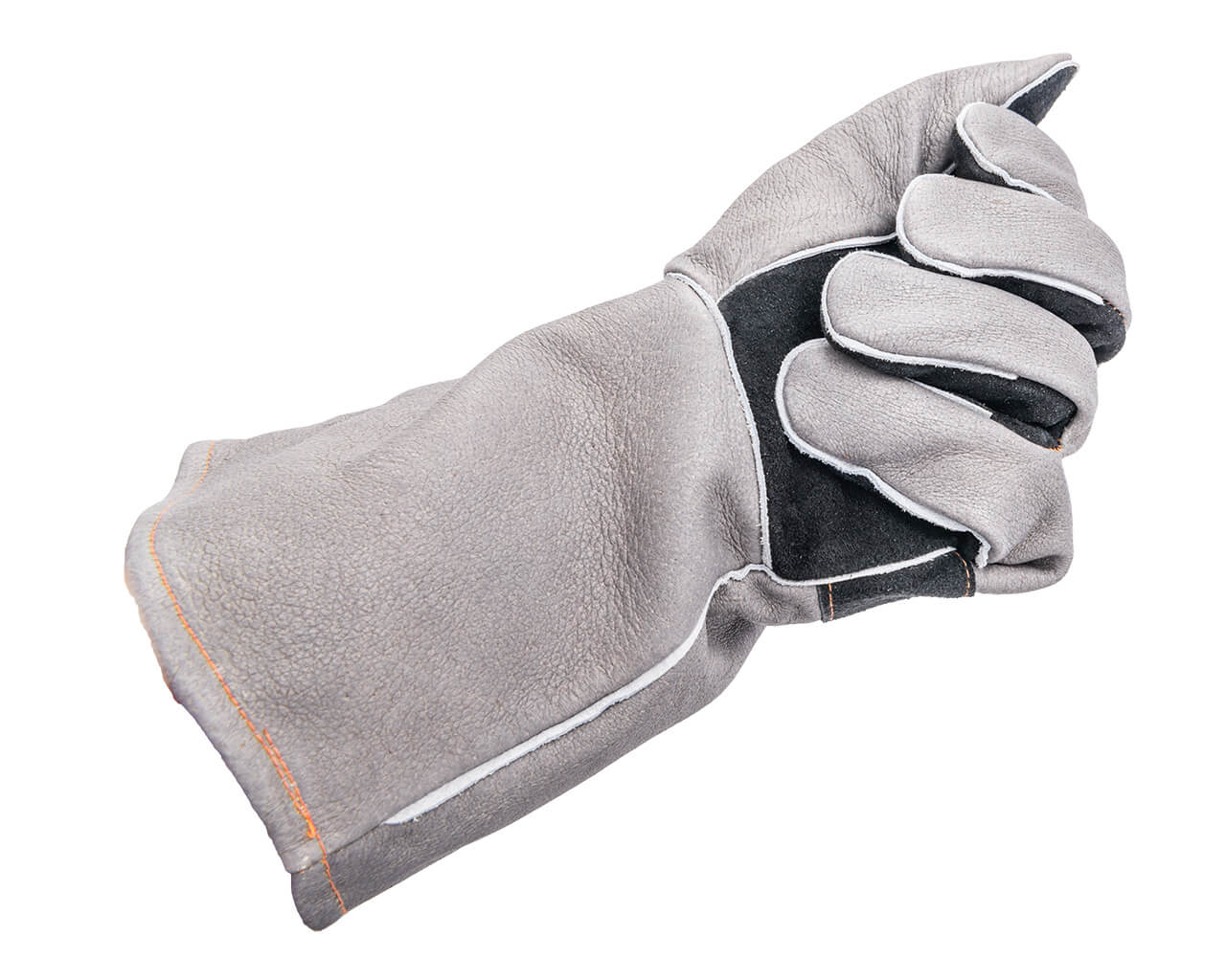 Oklahoma Joe’s Leather Smoking Gloves Pair - One Size Fits Most, , hi-res image number null
