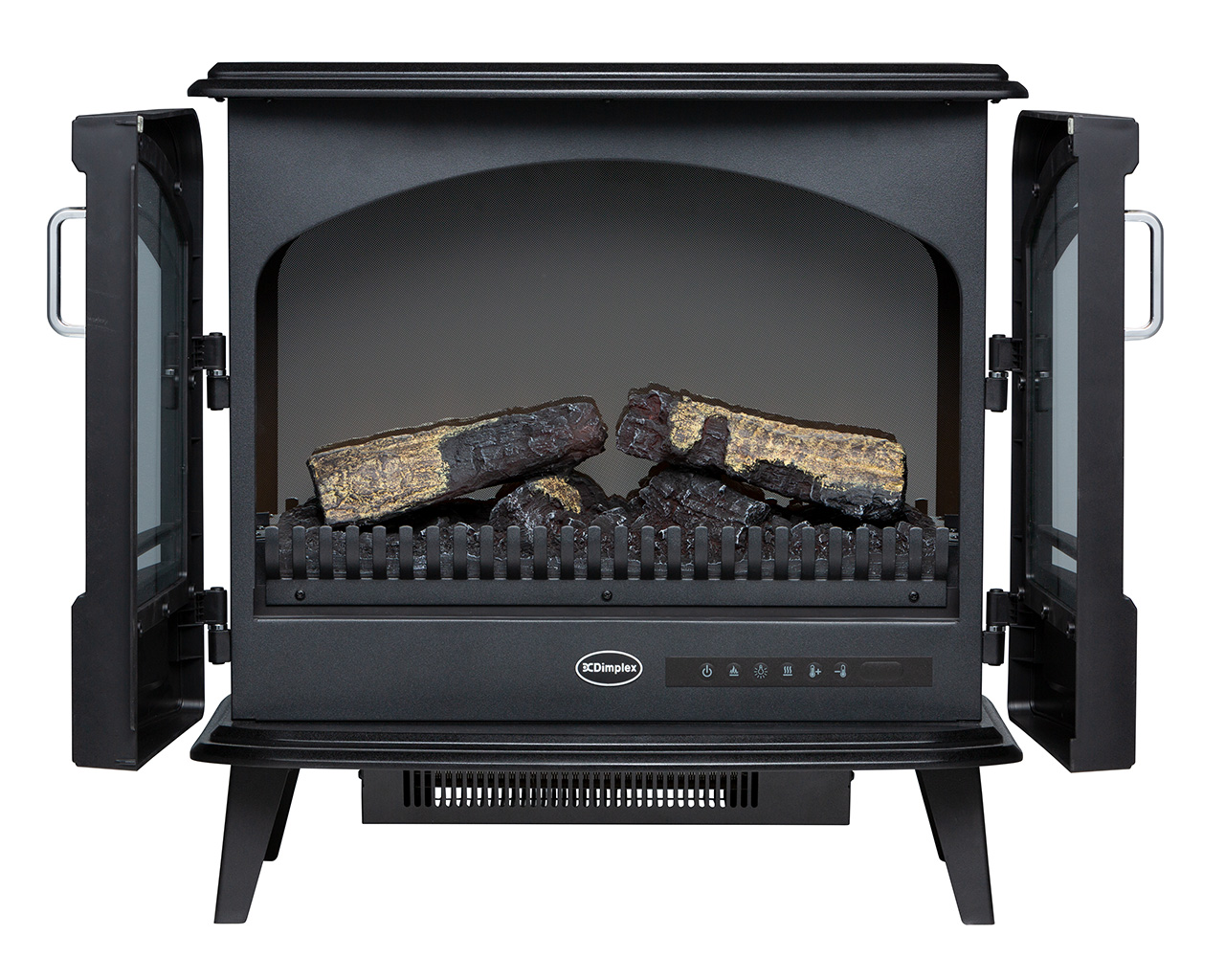 Dimpex Leckford 2kW Optiflame Portable Electric Fire, , hi-res image number null