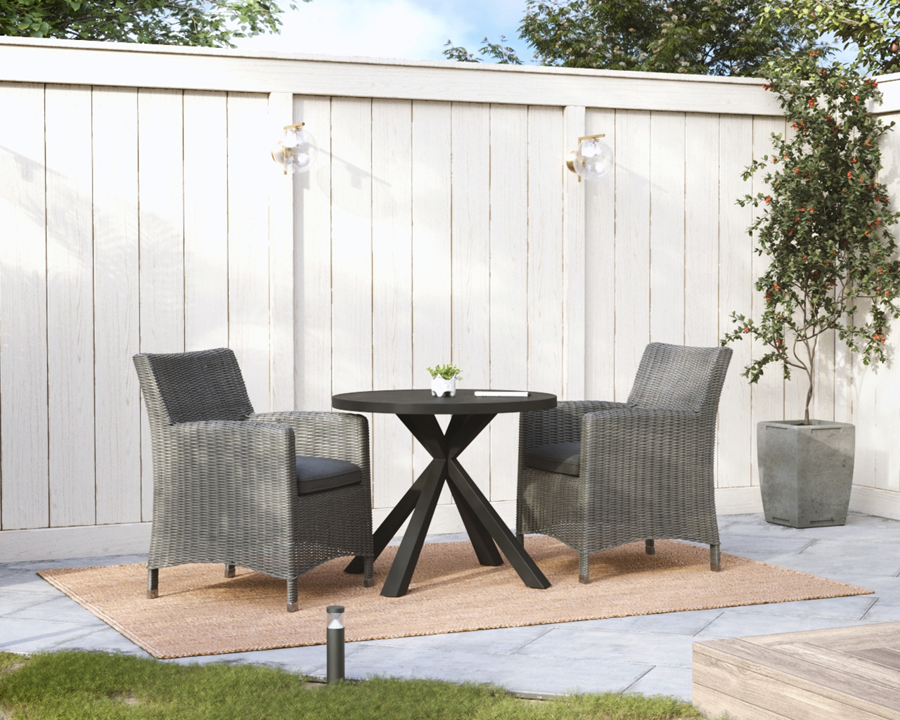 Avalon Tub & Jette 3-Piece Bistro Dining Setting, , hi-res image number null