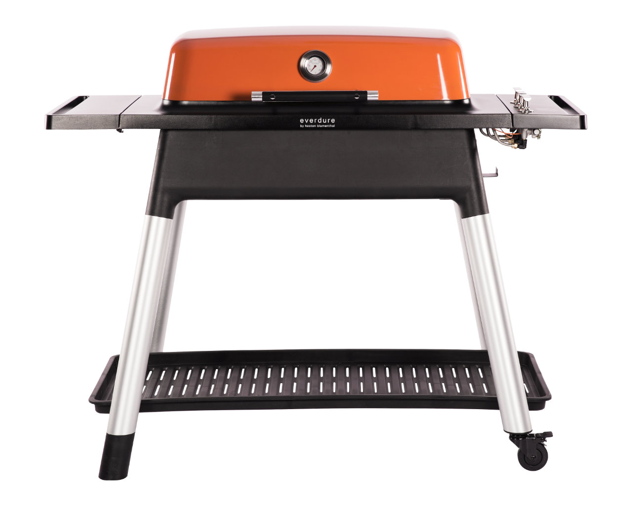 Everdure by Heston Blumenthal FURNACE 3 Burner BBQ with Stand, Orange, small-swatch
