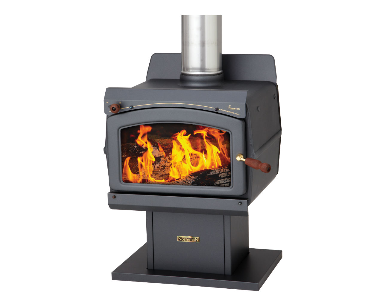 Norseman Forester Freestanding Wood Heater, , hi-res image number null