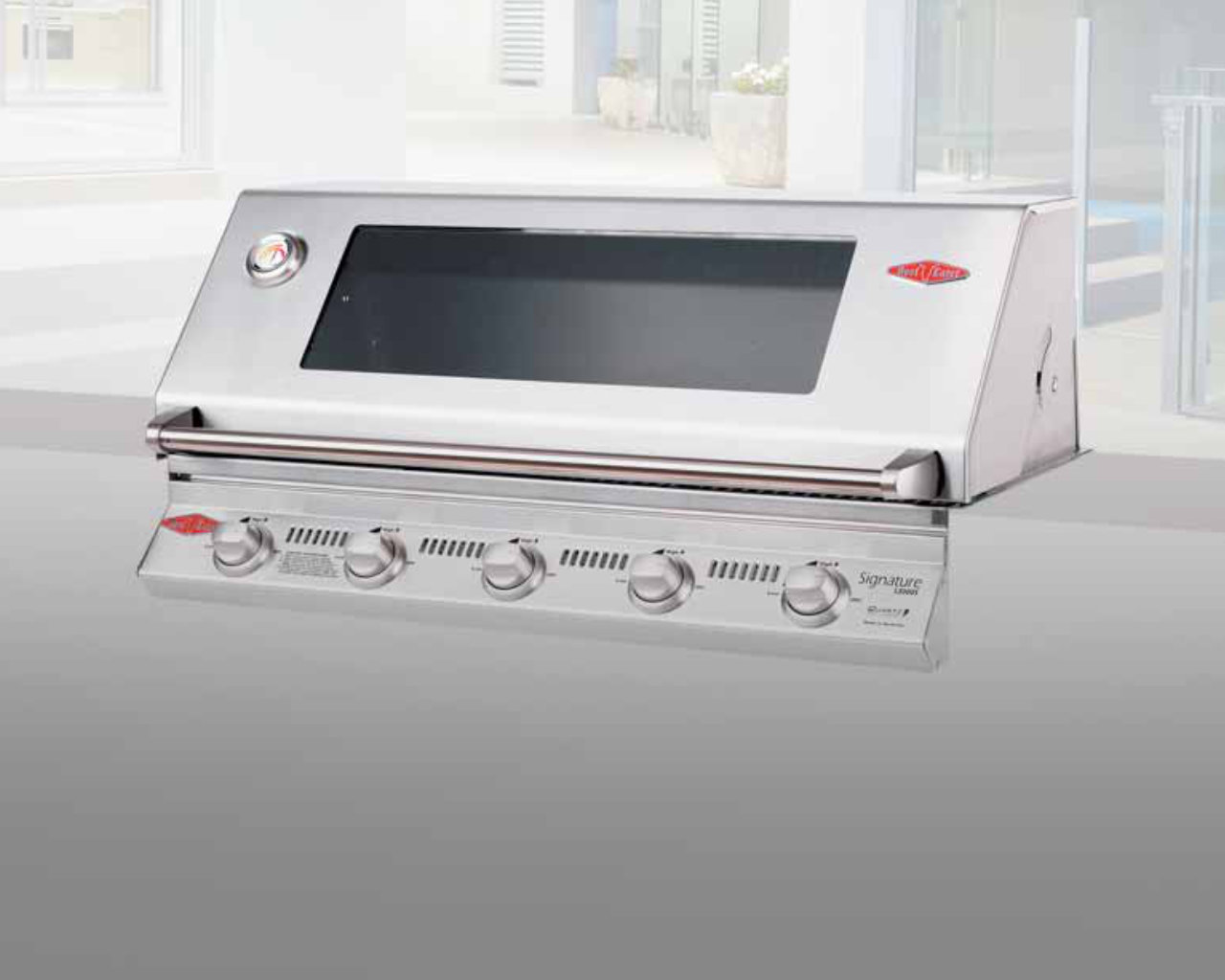BeefEater Signature 3000SS 5 Burner Build In BBQ, , hi-res image number null