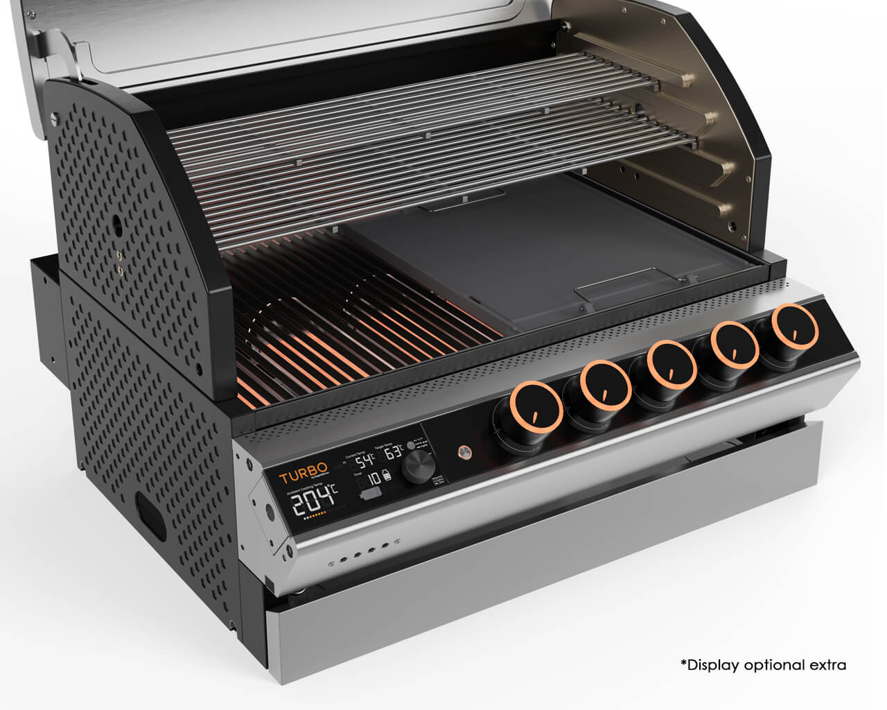 Ziegler & Brown Turbo Elite 5 Burner Build In BBQ (T Series) (Build-In with Brackets), , hi-res image number null