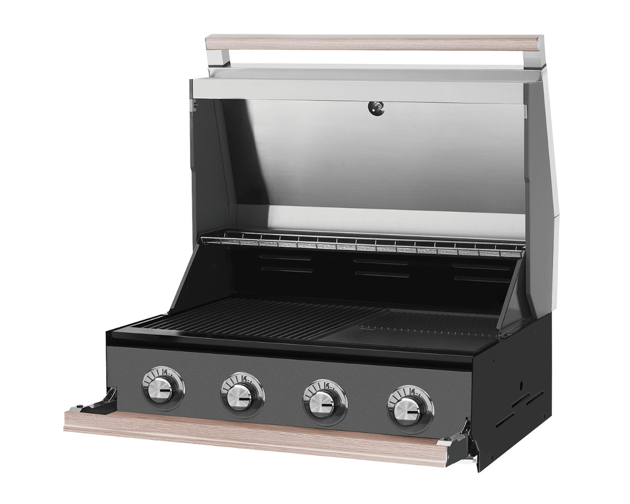 BeefEater 1500 Series - 4 Burner Build-In BBQ, , hi-res image number null