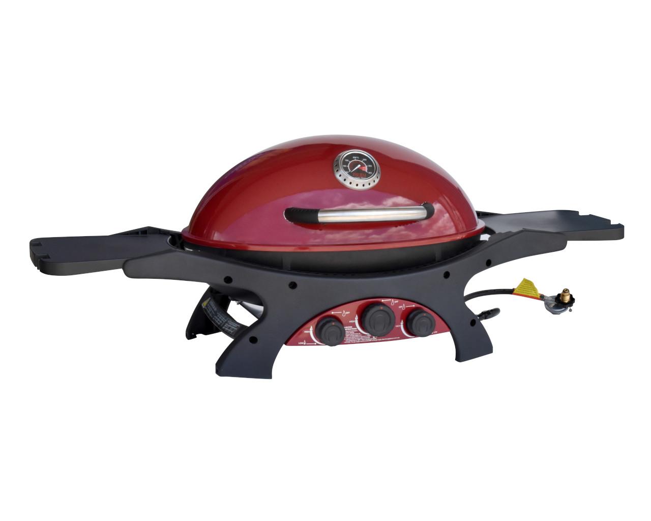 Ziggy by Ziegler & Brown Triple Grill Natural Gas Classic, Chilli Red, small-swatch