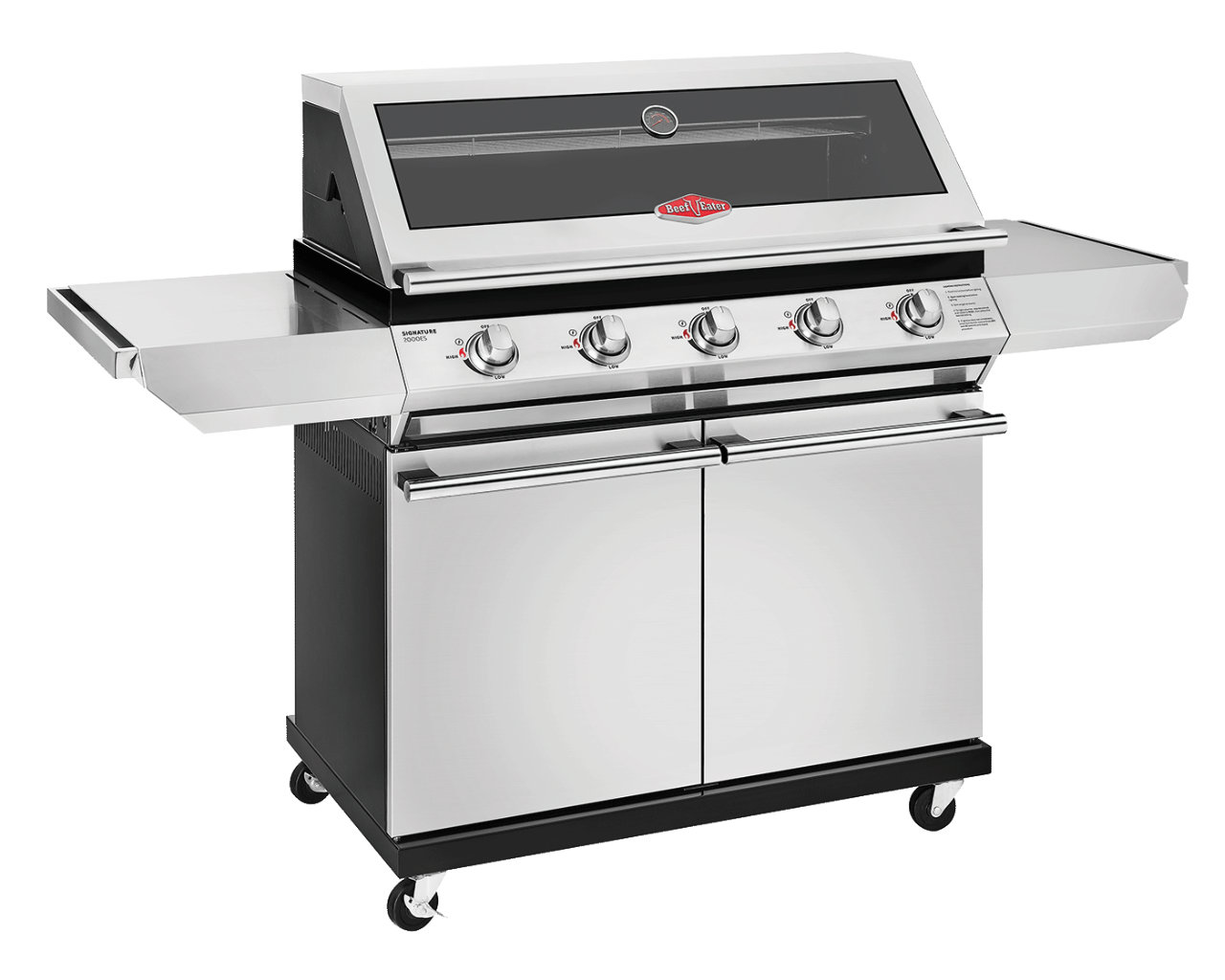 BeefEater Signature 2000 5 Burner BBQ & Trolley, , hi-res image number null