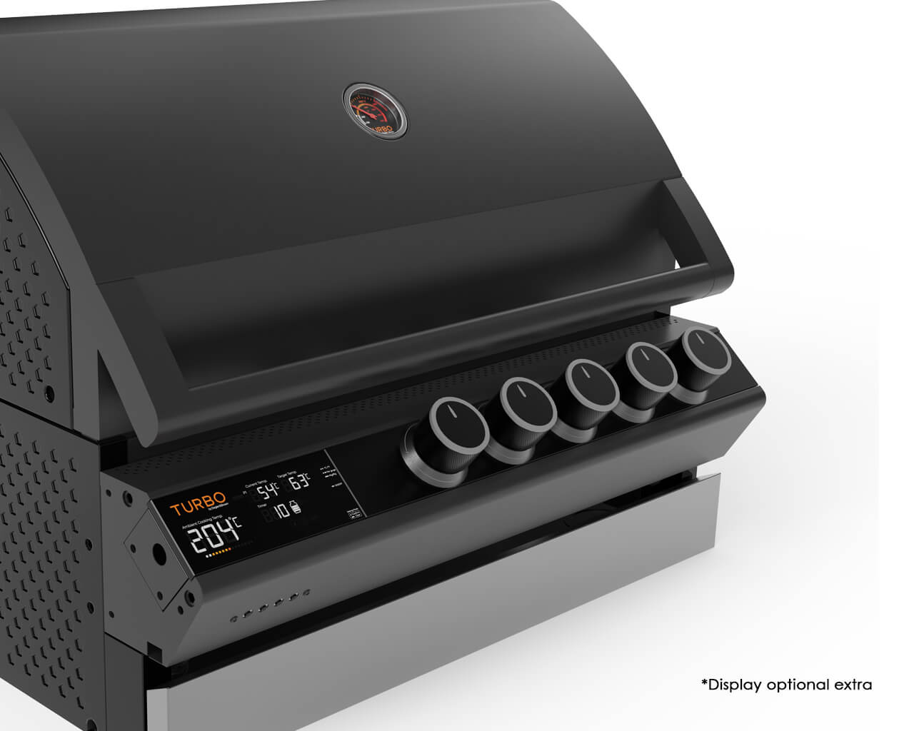 Ziegler & Brown Turbo Classic 5 Burner Build In BBQ (T Series) (Build-In with Brackets), , hi-res image number null